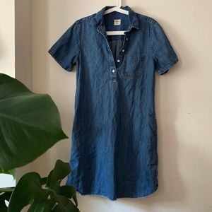 Gap 1969 Denim Shirt Dress